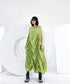 Ruched Balloon Silhouette Dress